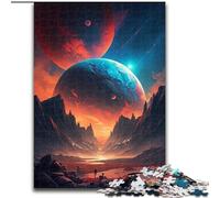 1000 Pieces Puzzles for Adults Colorful Planet Mountains JigsawPuzzle 1000 Pieces for Adults for Ages 14+ (Size 26x38cm)