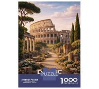 1000 Pieces Puzzles for Adults Colosseum in Rome, Italy Jigsaw Puzzle Hands-on Game Home Decoration Unique Gifts for Birthday And Christmas 52x38cm/1000pcs
