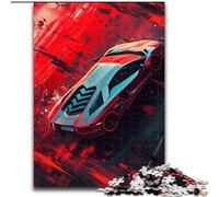 1000 Pieces Puzzles for Adults Colourful Classic Sports Cars Made of Wood, Perfect Christmas & New Year Gift, 50x75cm for Family Interactive Game