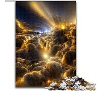 1000 Pieces Puzzles for Adults Colourful Dream Clouds Jigsaw Puzzle Made of cardboard,Relaxing Entertainment, Home Decor 1000pcs(26x38cm)