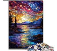 1000 Pieces Puzzles for Adults Colourful Summer Evening Sunset Made of Wood, Gift for Men And Women, Daily & Special Occasion 50x75cm Engaging Family Game Night Activity