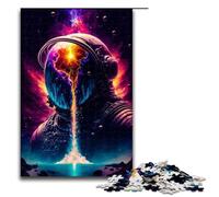 1000 Pieces Puzzles for Adults Cosmic Astronaut Decompressing Intellectual Educational Toy Gifts Ideas 75x50cm