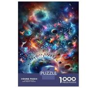 1000 Pieces Puzzles for Adults Cosmic Dance in Space Puzzle for Adults Toy Wall Decor Analysis And Logic Unique Gifts for Birthday And Christmas 70x50cm/1000pcs
