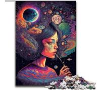 1000 Pieces Puzzles for Adults Cosmic High Made of Wood, Perfect for Family Fun on Birthdays, Christmas 50x75cm Engaging Family Game Night Activity