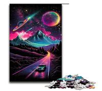 1000 Pieces Puzzles for Adults Cosmic Mountains Road Decompressing Intellectual Educational Toy Gifts Ideas 1000 PCS