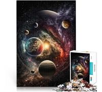 1000 Pieces Puzzles for Adults Cosmic Odyssey Family Game Stress Reliever Difficult Challenge Suitable for desktop decoration 50x70cm