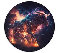 1000 Pieces Puzzles for Adults Cosmic Taurus Cardboard Jigsaw Interactive Family Game,DIY Home Decor Brain Challenge Gift (67.5x67.5cm)