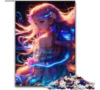 1000 Pieces Puzzles for Adults Cosmic Witch Made of Wood, Perfect Christmas & New Year Gift, 50x75cm for Family Interactive Game