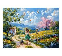 1000 Pieces Puzzles for Adults - Country Life Puzzle with Stunning Artwork - for Lasting Fun and Display - Challenging Brain Exercise, for Puzzle Lovers