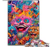 1000 Pieces Puzzles for Adults Crowd cardboard Jigsaw Puzzles for Adults Home Decor Brain Teaser Game for Teenagers & Family Interaction size : 38x26cm