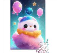 1000 Pieces Puzzles for Adults Cute Space Baby Creative Square Jigsaw Puzzles for Adults, Paper Puzzles Home Decoration Jigsaw Puzzles 38x26cm/1000pcs