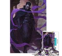 1000 Pieces Puzzles for Adults Dark Figure with Purple Mana Toy Intellectual Game Educational Games But Fun And Humorous Secret Santa Gifts (size 38x26cm)