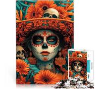 1000 Pieces Puzzles for Adults Dead Girl Stressabbau Staycation Zeit totschlagen Geschenke für Freunde und Familie75x50cm