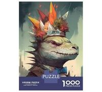 1000 Pieces Puzzles for Adults Dinosaur Stegosaurus Puzzle for Adults Toy Wall Decor Analysis And Logic Unique Gifts for Birthday And Christmas 38x26cm/1000pcs