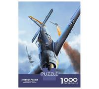 1000 Pieces Puzzles for Adults Dogfight in The Sky Jigsaw Puzzle Family Games Difficult Hard Unique Gifts for Birthday And Christmas 70x50cm/1000pcs