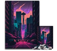 1000 Pieces Puzzles for Adults Downtown Seattle Challenging Puzzles Perfect Home Or Office Decor, Ideal 50x75CM/19.68x29.52inch