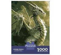 1000 Pieces Puzzles for Adults Dragon Mystic Jigsaw Puzzle Family Games Difficult Hard Unique Gifts for Birthday And Christmas 52x38cm/1000pcs