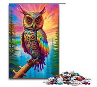1000 Pieces Puzzles for Adults Dream Owl Decompressing Intellectual Educational Toy Gifts Ideas 1000 PCS