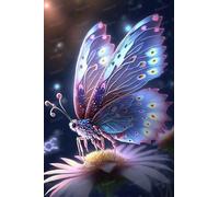 1000 Pieces Puzzles for Adults - Dreamy Beautiful Butterfly Jigsaw Puzzle Children and Adolescents Educational Training Decompression Resistant Difficult Play Games