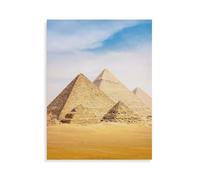 1000 Pieces Puzzles for Adults，Egyptian pyramids in the hot desert sun，Funny Puzzles Gift for Birthday Wedding Christmas Halloween（38x26cm）-AP93