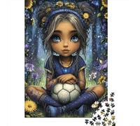 1000 Pieces Puzzles for Adults Enchanted Forest Soccer Dreams Puzzles for Adults Hands-on Game But Fun And Humorous Parent-child Interaction 52x38cm/1000pcs