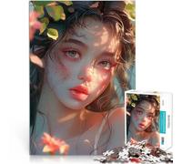 1000 Pieces Puzzles for Adults Enchanting Presence Herausforderndes Spielspielzeug mit passendem Poster und Quizblatt38x26cm