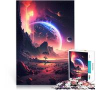 1000 Pieces Puzzles for Adults Ethereal Twilight Galaxy Familienspiel für und einzigartiges Herausforderungsspiel75x50cm