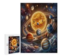 1000 Pieces Puzzles for Adults - Explore The Wonders of Our Solar System Puzzle Challenging Educational Toys Gifts for Home Decor Family Activities