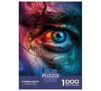 1000 Pieces Puzzles for Adults Eyes of The Soul Puzzle for Adults Toy Wall Decor Analysis And Logic Unique Gifts for Birthday And Christmas 52x38cm/1000pcs