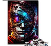 1000 Pieces Puzzles for Adults Face of A Thousand Worlds cardboard Jigsaw Puzzles Challenging & Entertaining, Family Activity Size 26X38CM