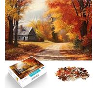 1000 Pieces Puzzles for Adults Fall landscape Family Activity 50x75cm for is ideal as a gift for the whole family for and Age 14 Years Up