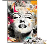 1000 Pieces Puzzles for Adults Famous Actors Jigsaw Puzzles Made of Wood for Teenagers & Teens, Ideal Birthday size 50X75CM