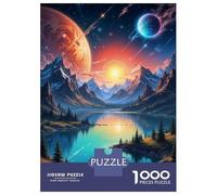 1000 Pieces Puzzles for Adults Fantasy Alien Landscape -1 Puzzle for Adults Toy Wall Decor Analysis And Logic Unique Gifts for Birthday And Christmas 70x50cm/1000pcs