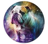 1000 Pieces Puzzles for Adults Fantasy Bulldog Puzzles for Adults Brain Teaser Game for Teenagers, Perfect 67.5x67.5cm