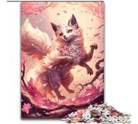 1000 Pieces Puzzles for Adults Fantasy Fox JigsawPuzzle 1000 Pieces for Adults for Ages 14+ (Size 50x75cm)