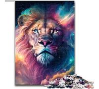 1000 Pieces Puzzles for Adults Fantasy Lion Wooden Jigsaw Puzzles size 50x75cm Interactive Family Game, Brain Challenge, Educational Toy