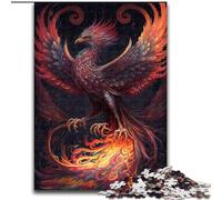 1000 Pieces Puzzles for Adults Fantasy Phoenix Bird Jigsaw Puzzles for Adults size 50x75cm Colorful Home Decor & Interactive Family Game