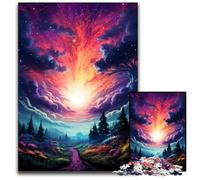1000 Pieces Puzzles for Adults Fantasy Scenery Impossible Jigsaw Puzzles for Adults Family Interactive Game, Craft Gift with Colorful Artwork 1000 PCS(75x50cm)