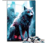 1000 Pieces Puzzles for Adults Fantasy Wolf JigsawPuzzle 1000 Pieces for Adults for Holidays & Birthdays size 38x26cm