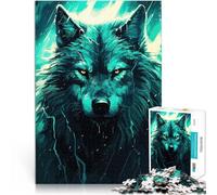 1000 Pieces Puzzles for Adults Fenrir the Norse Wolf Anspruchsvolles Spiel und Familienspaß Kunstwerk Geschenk52x38cm