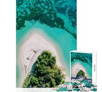 1000 Pieces Puzzles for Adults Fiji Islands Educational Games Suitable for Couples Home Decoration Toys Birthday Present,Travel Gifts, (38x26cm)