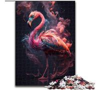1000 Pieces Puzzles for Adults Flamingo Painting JigsawPuzzle 1000 Pieces for Adults for Holidays & Birthdays size 38x26cm