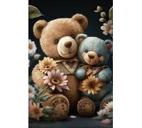 1000 Pieces Puzzles for Adults - Flower Muppet Bear Stress Relief Puzzle, Family Entertainment, Relaxation and Leisure, Collectible Decoration Puzzle