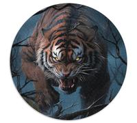 1000 Pieces Puzzles for Adults Forest Tiger Puzzle 1000 Pieces Jigsaw for Mother'S Day,Birthdays,Christmas (67.5x67.5cm)