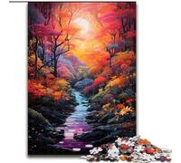 1000 Pieces Puzzles for Adults Forest with Stars Jigsaw Puzzles Made of Wood,Ideal for Home & Office Decor, for Birthday 1000pcs(50x75cm)