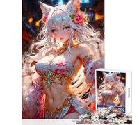 1000 Pieces Puzzles for Adults Foxfire Enchantress Educational Games Suitable for Couples Home Decoration Toys Birthday Present,Travel Gifts, (38x52cm)