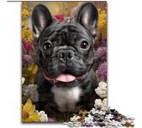 1000 Pieces Puzzles for Adults French Bulldog Impossible Jigsaw Puzzles for Adults 26X38CM for Teenager & Families, Perfect DIY Decor & Brain-Teasing Challenge