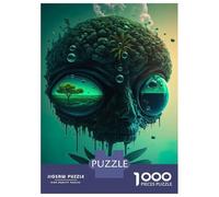 1000 Pieces Puzzles for Adults Gas Mask Jigsaw Puzzle Hands-on Game Home Decoration Unique Gifts for Birthday And Christmas 52x38cm/1000pcs