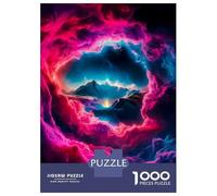 1000 Pieces Puzzles for Adults Gateway to The Cosmos Puzzle for Adults Toy Wall Decor Analysis And Logic Unique Gifts for Birthday And Christmas 52x38cm/1000pcs