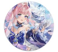 1000 Pieces Puzzles for Adults Genshin Impact 1000 Pieces Round Puzzles for Adults for Teenager & Families, Perfect DIY Decor & Brain-Teasing Challenge 67.5x67.5cm